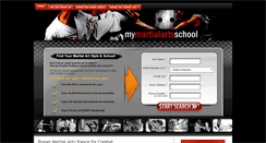 Desktop Screenshot of mymartialartsschool.com